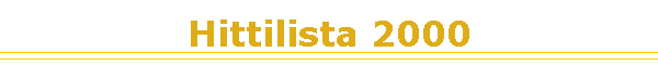 Hittilista 2000