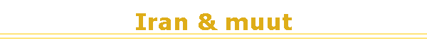 Iran & muut