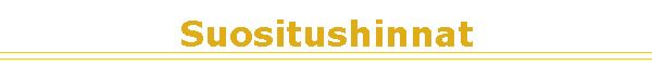 Suositushinnat